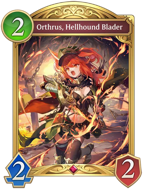 Orthrus, Hellhound Blader